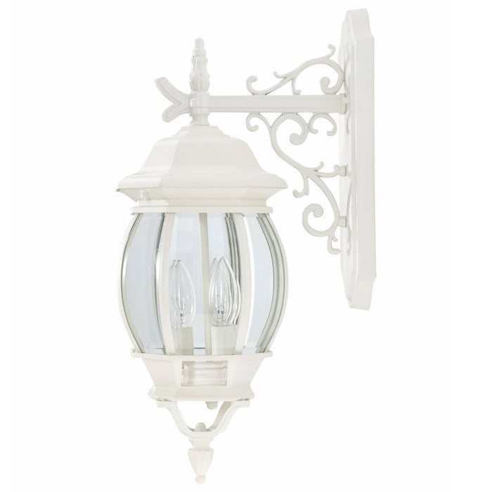 Nuvo Lighting 60-891 Three Light Outdoor Wall Lantern, White