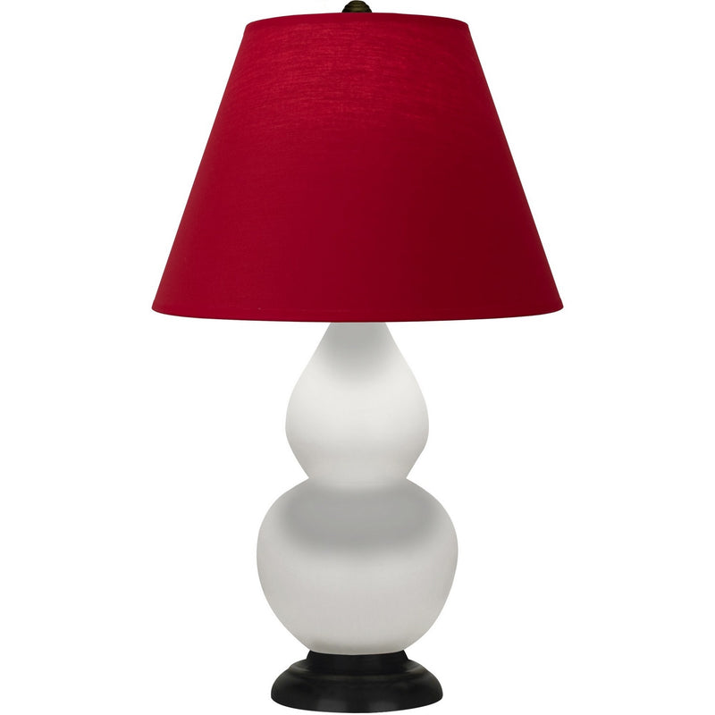 Robert Abbey MLY57R One Light Table Lamp, Matte Lily Glazed Ceramic w/Deep Patina Bronze