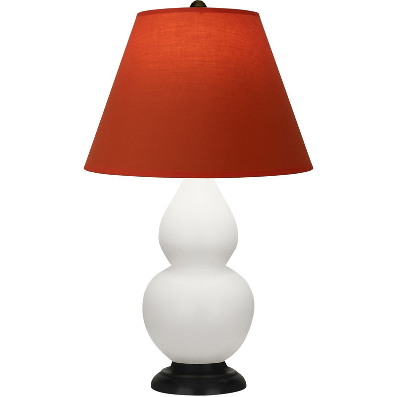Robert Abbey MLY57T One Light Table Lamp, Matte Lily Glazed Ceramic w/Deep Patina Bronze