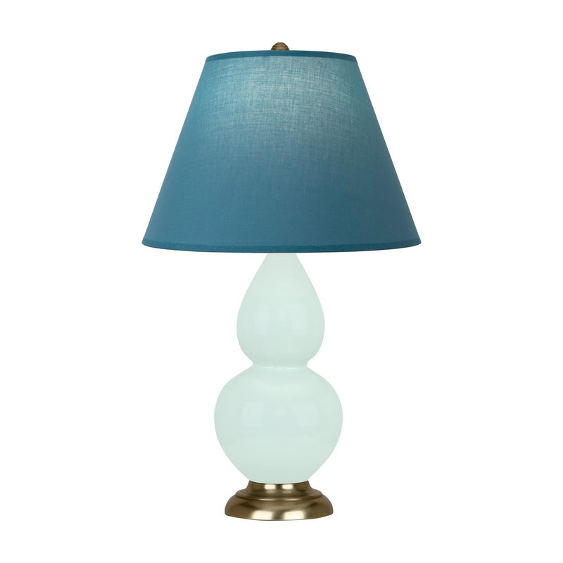 Robert Abbey MN10B One Light Accent Lamp, Mint Glazed Ceramic w/Antique Natural Brass