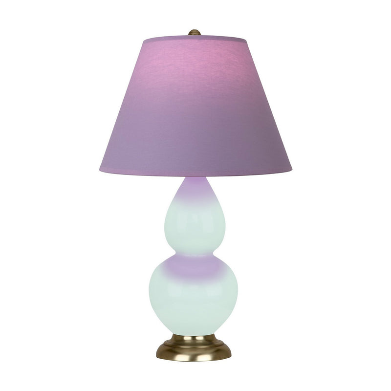 Robert Abbey MN10L One Light Accent Lamp, Mint Glazed Ceramic w/Antique Natural Brass