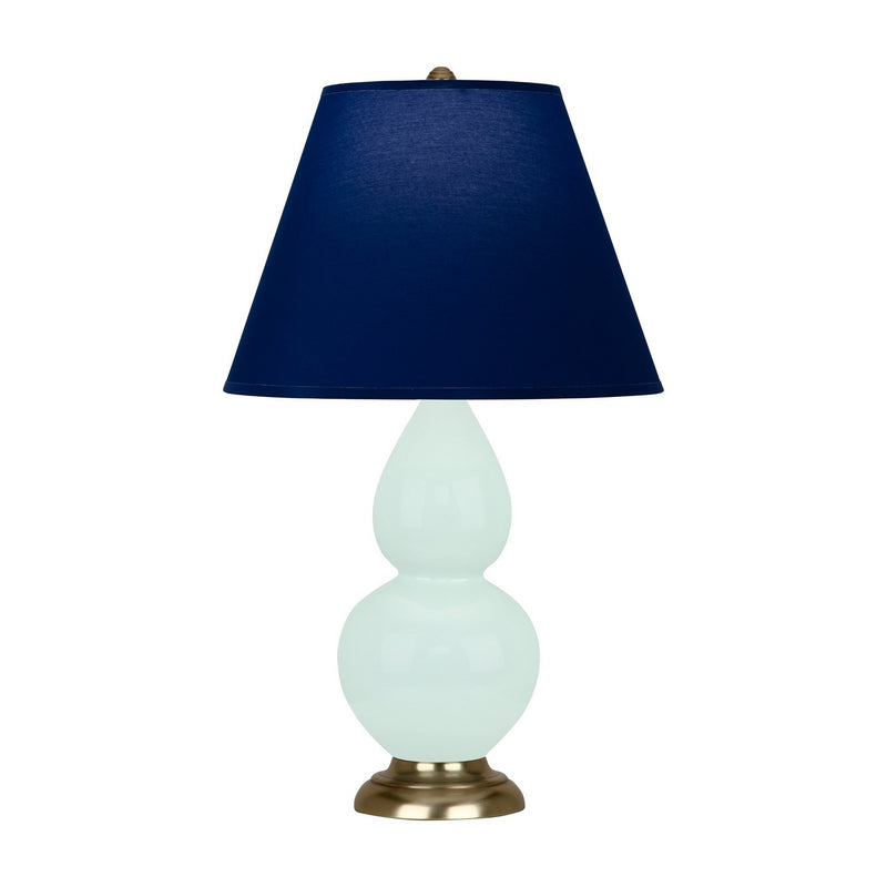 Robert Abbey MN10N One Light Accent Lamp, Mint Glazed Ceramic w/Antique Natural Brass