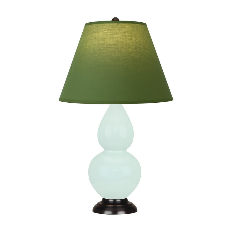 Robert Abbey MN11G One Light Accent Lamp, Mint Glazed Ceramic w/Deep Patina Bronze