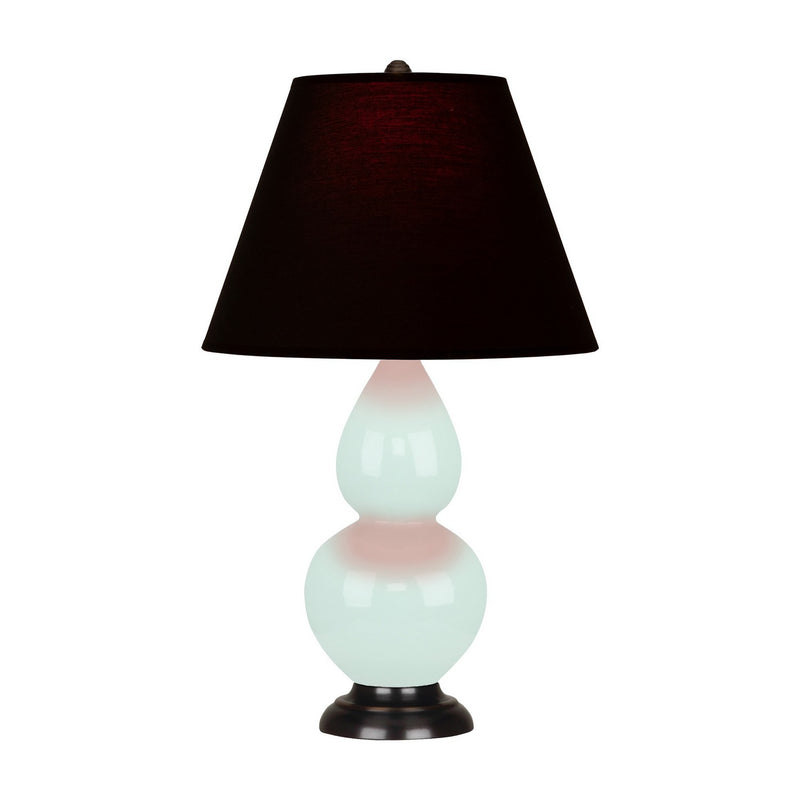 Robert Abbey MN11K One Light Accent Lamp, Mint Glazed Ceramic w/Deep Patina Bronze