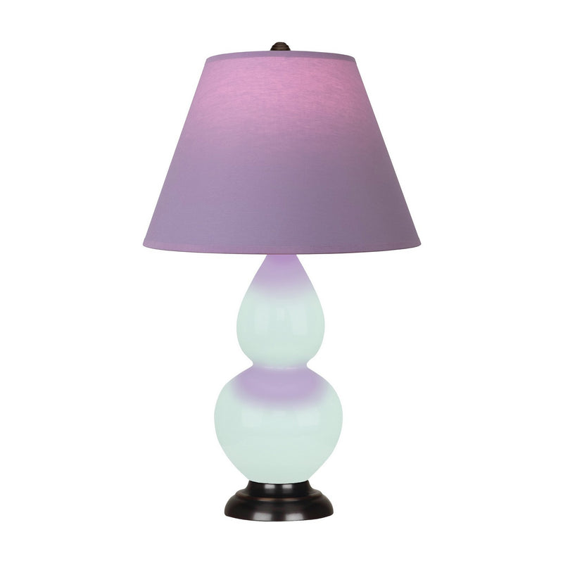 Robert Abbey MN11L One Light Accent Lamp, Mint Glazed Ceramic w/Deep Patina Bronze