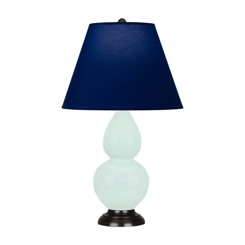 Robert Abbey MN11N One Light Accent Lamp, Mint Glazed Ceramic w/Deep Patina Bronze