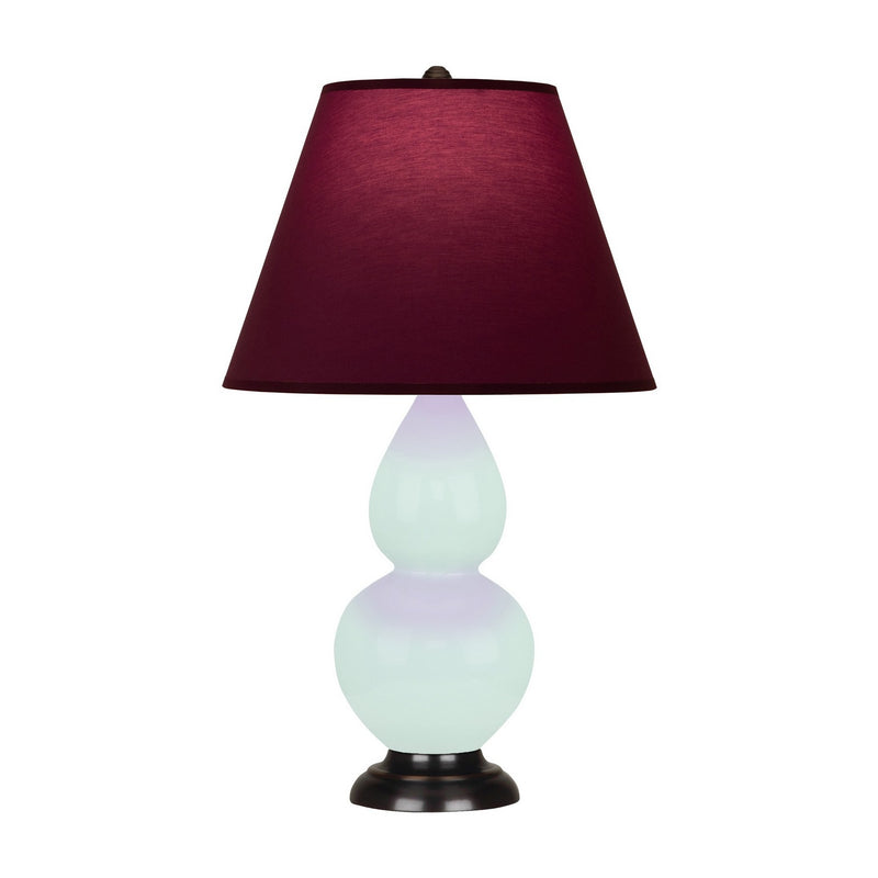 Robert Abbey MN11P One Light Accent Lamp, Mint Glazed Ceramic w/Deep Patina Bronze