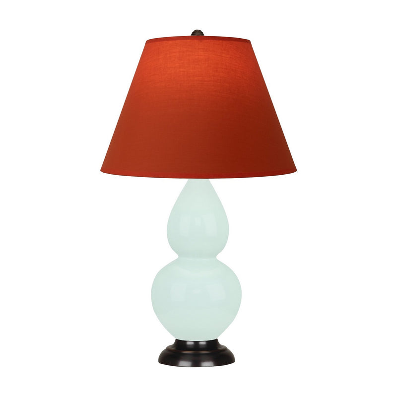 Robert Abbey MN11T One Light Accent Lamp, Mint Glazed Ceramic w/Deep Patina Bronze