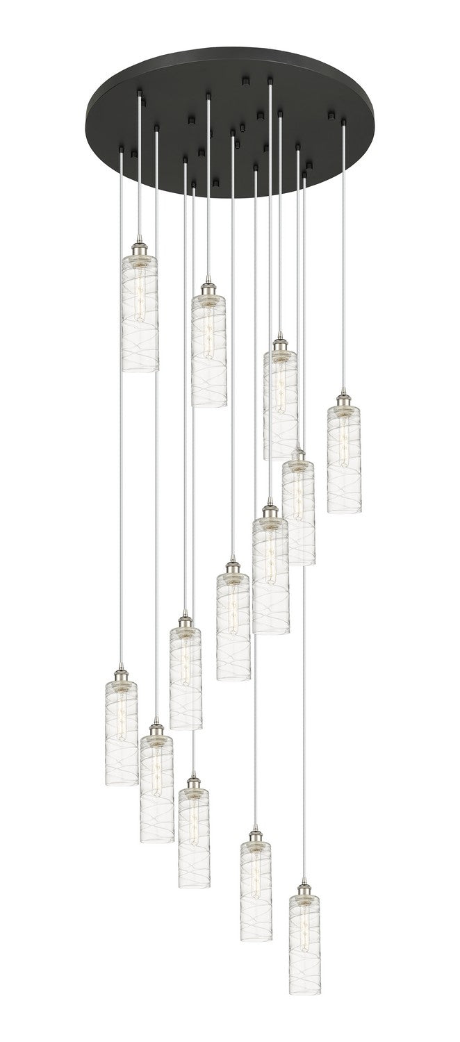 Innovations 132BK-B-13P-PN-G434-12DE 13 Light Pendant, Polished Nickel