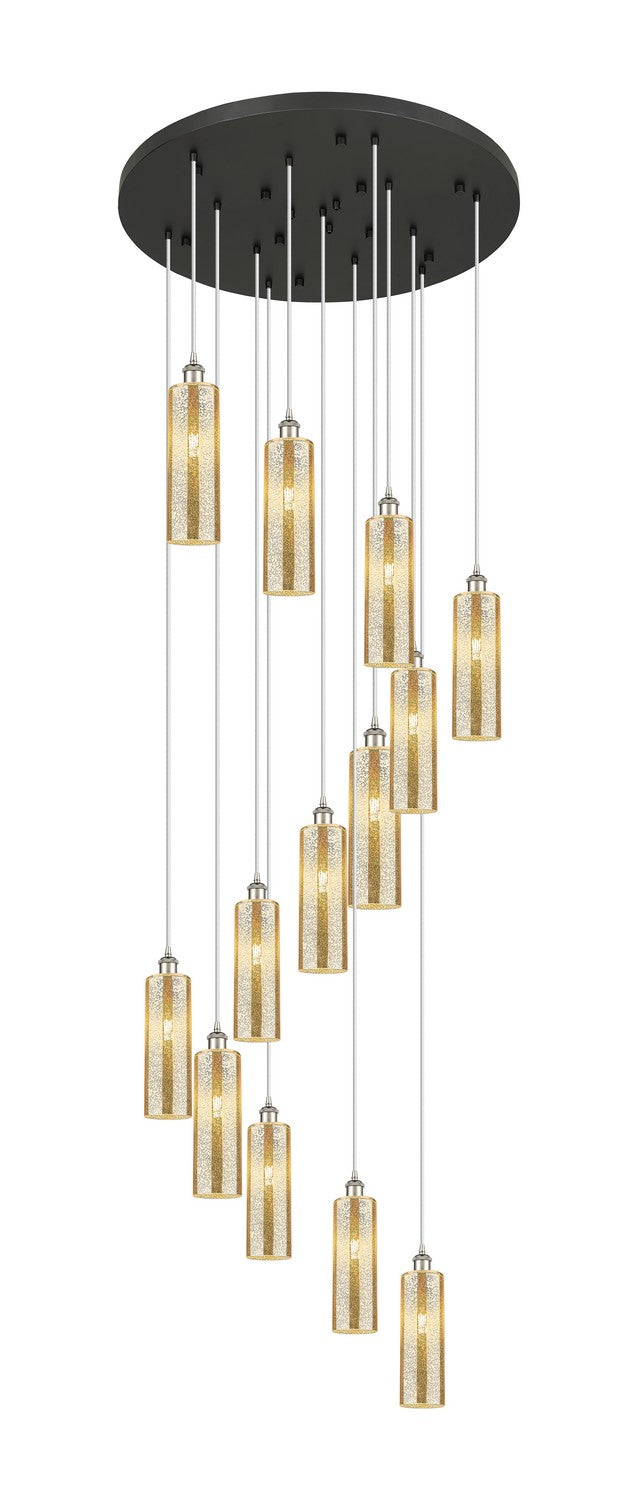 Innovations 132BK-B-13P-PN-G434-12ME 13 Light Pendant, Polished Nickel