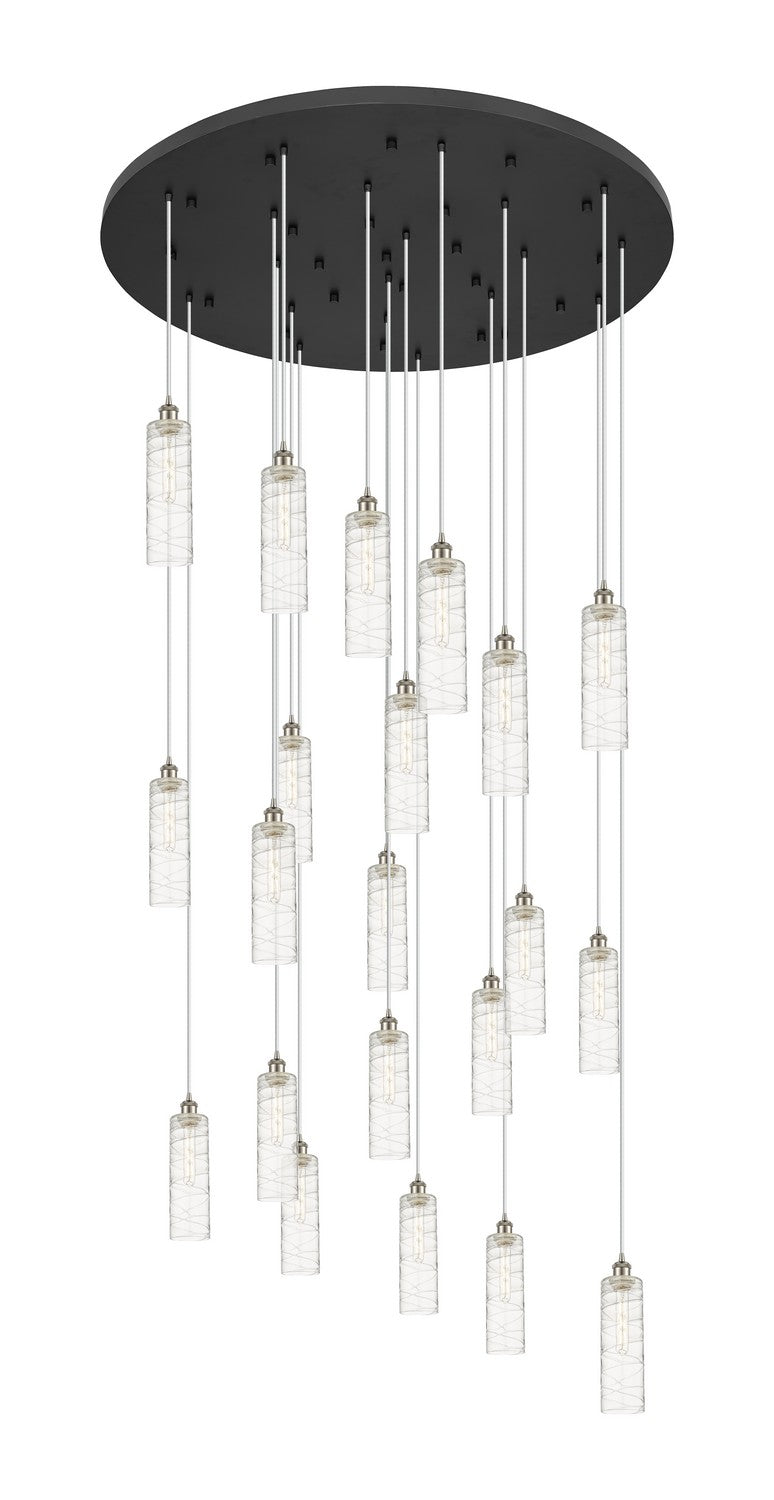 Innovations 148BK-B-21P-SN-G434-12DE 21 Light Pendant, Brushed Satin Nickel