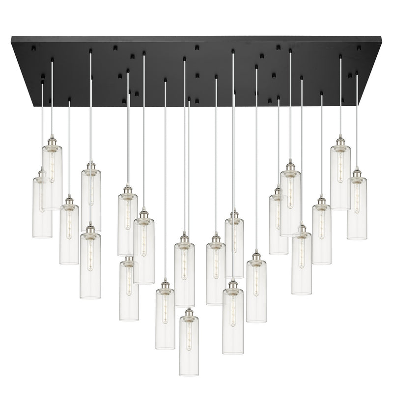 Innovations 172BK-B-21P-PN-G434-12CL 21 Light Pendant, Polished Nickel