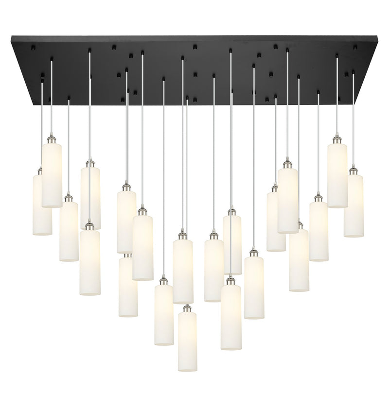 Innovations 172BK-B-21P-PN-G434-12WH 21 Light Pendant, Polished Nickel