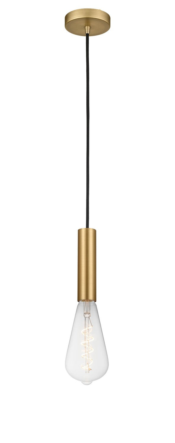 Innovations 198-1P-SG One Light Mini Pendant, Satin Gold