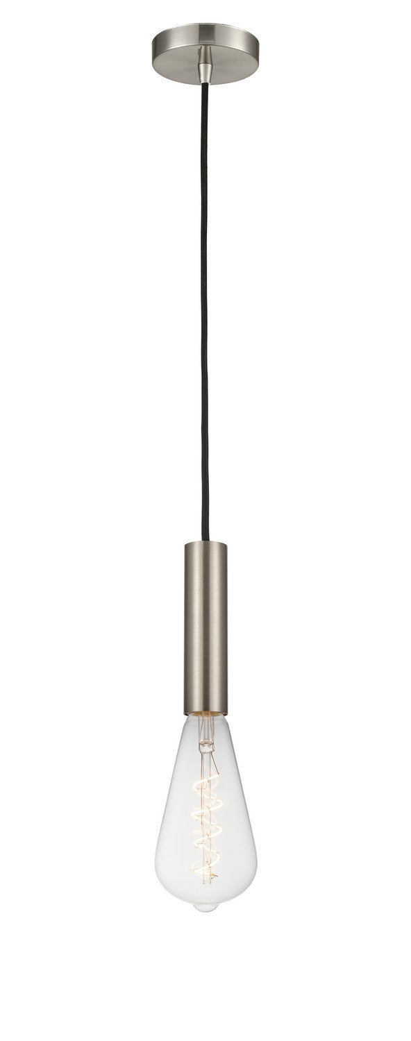 Innovations 198-1P-SN One Light Mini Pendant, Brushed Satin Nickel