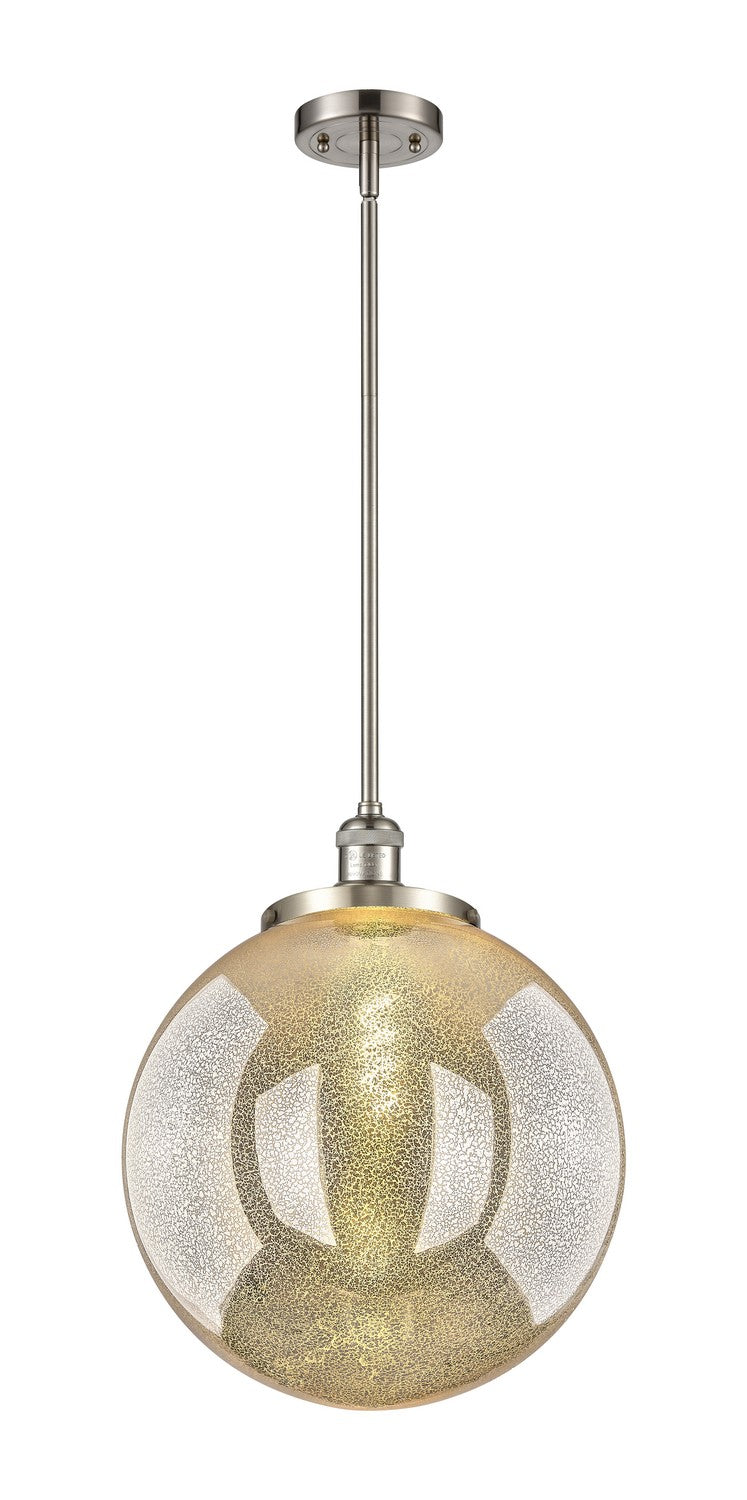 Innovations 201S-SN-G208-16 One Light Pendant, Brushed Satin Nickel