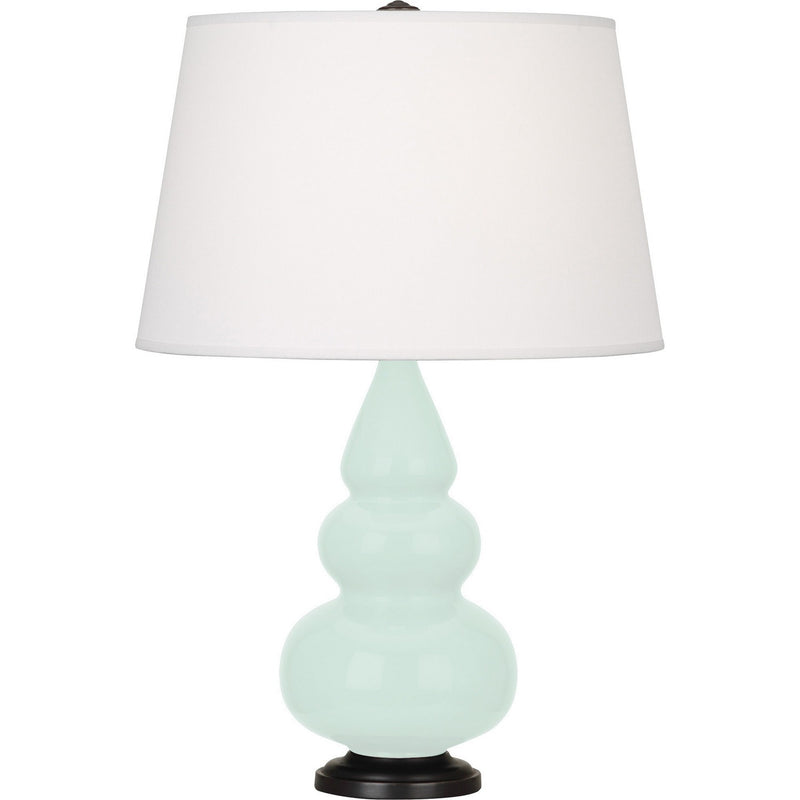 Robert Abbey MN31X One Light Accent Lamp, Mint Glazed Ceramic w/Deep Patina Bronze