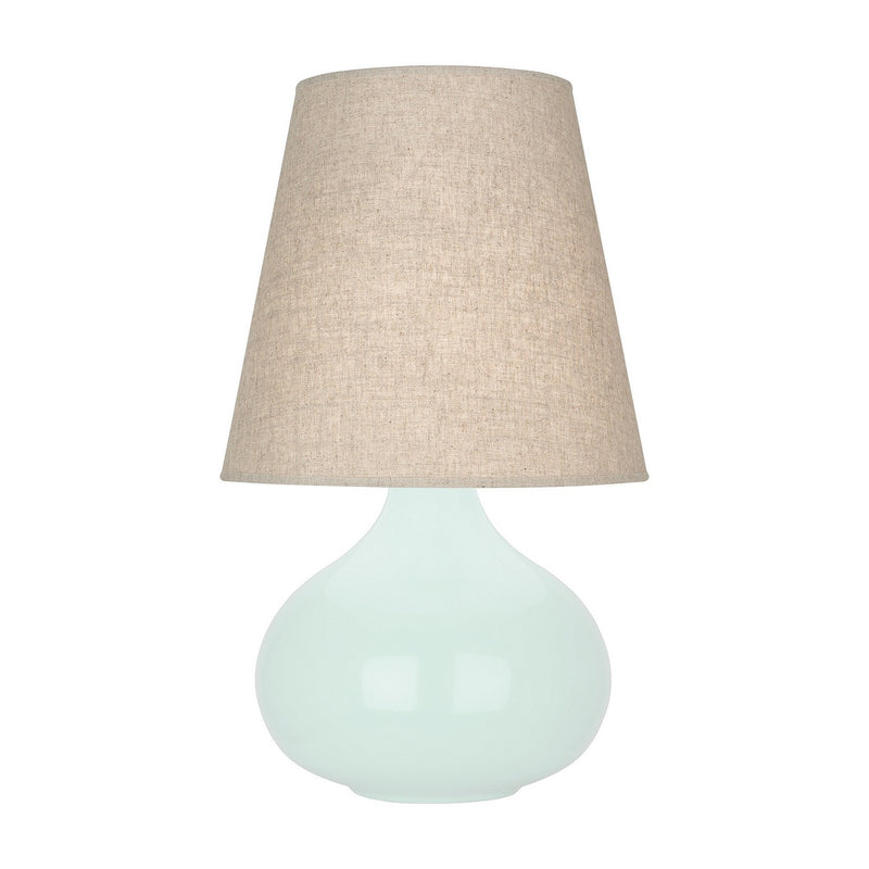 Robert Abbey MN91 One Light Accent Lamp, Mint Glazed Ceramic