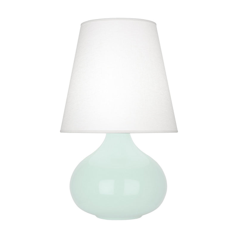 Robert Abbey MN93 One Light Accent Lamp, Mint Glazed Ceramic