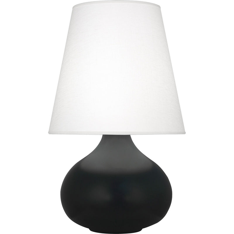 Robert Abbey MOS93 One Light Accent Lamp, Matte Obsidian Glazed Ceramic