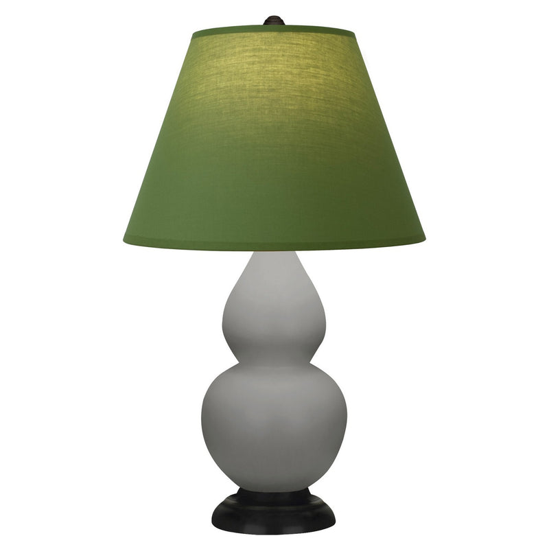 Robert Abbey MST51G One Light Accent Lamp, Matte Smokey Taupe Glazed Ceramic w/Deep Patina Bronze