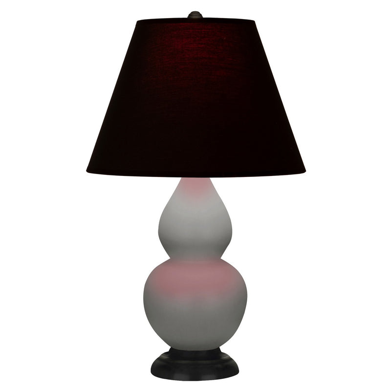 Robert Abbey MST51K One Light Accent Lamp, Matte Smokey Taupe Glazed Ceramic w/Deep Patina Bronze