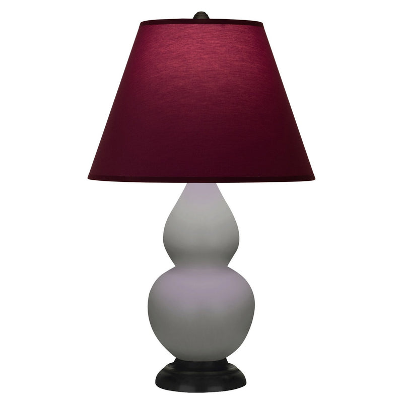 Robert Abbey MST51P One Light Accent Lamp, Matte Smokey Taupe Glazed Ceramic w/Deep Patina Bronze