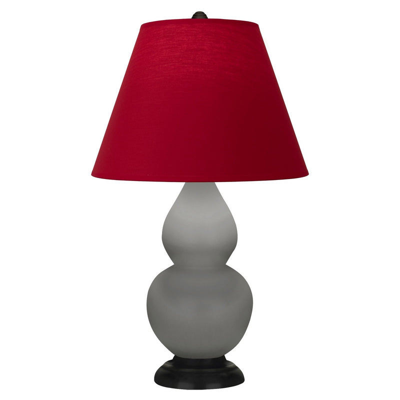 Robert Abbey MST51R One Light Accent Lamp, Matte Smokey Taupe Glazed Ceramic w/Deep Patina Bronze
