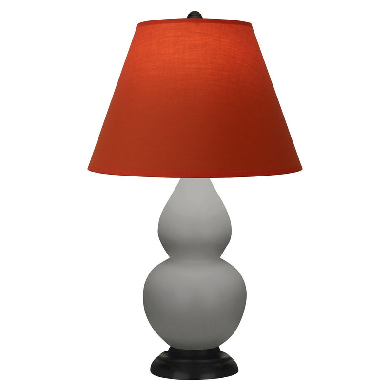 Robert Abbey MST51T One Light Accent Lamp, Matte Smokey Taupe Glazed Ceramic w/Deep Patina Bronze