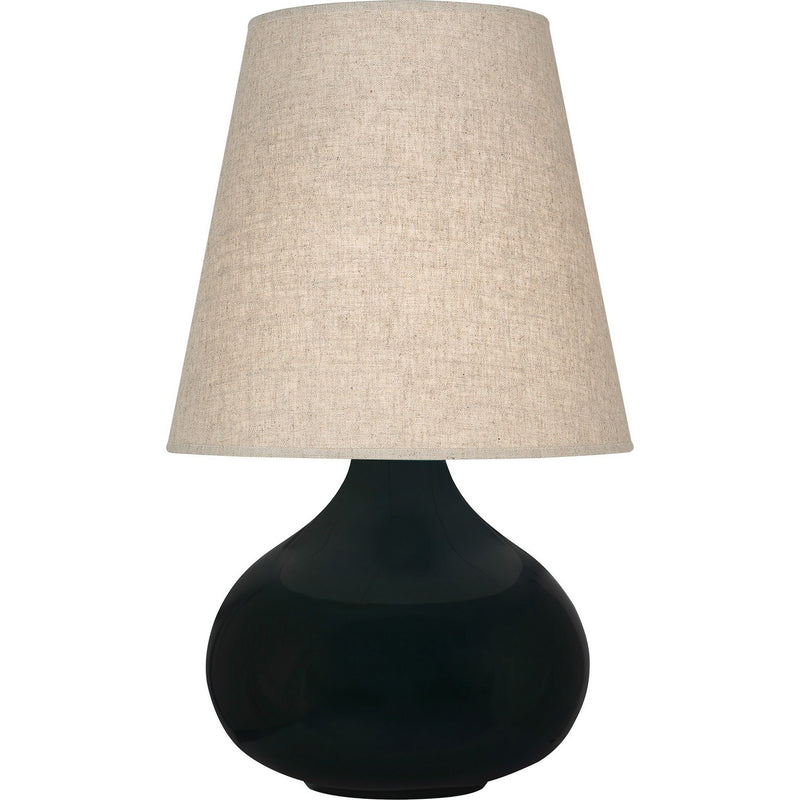 Robert Abbey OS91 One Light Accent Lamp, Obsidian Glazed Ceramic
