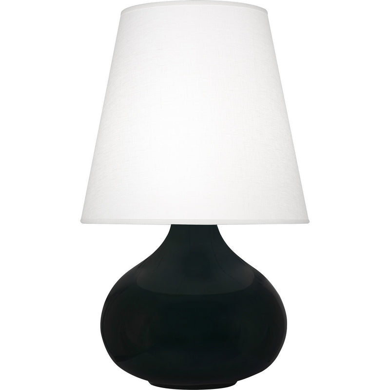 Robert Abbey OS93 One Light Accent Lamp, Obsidian Glazed Ceramic