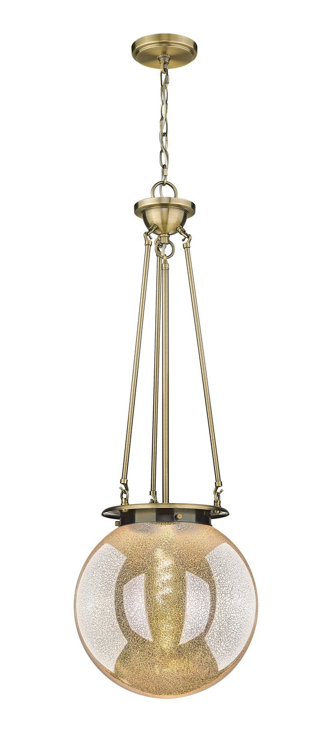Innovations 221-1P-BB-G208-14 One Light Pendant, Brushed Brass