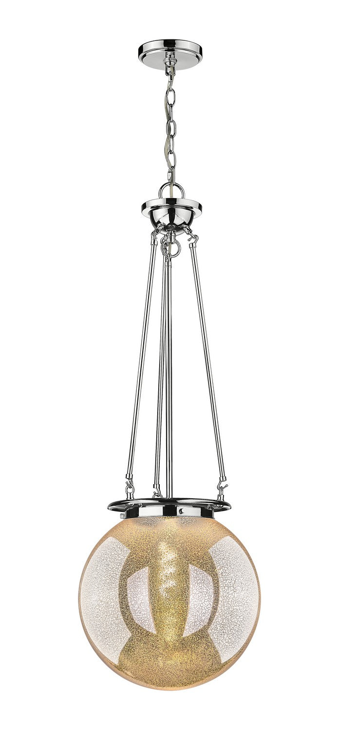 Innovations 221-1P-PC-G208-14 One Light Pendant, Polished Chrome