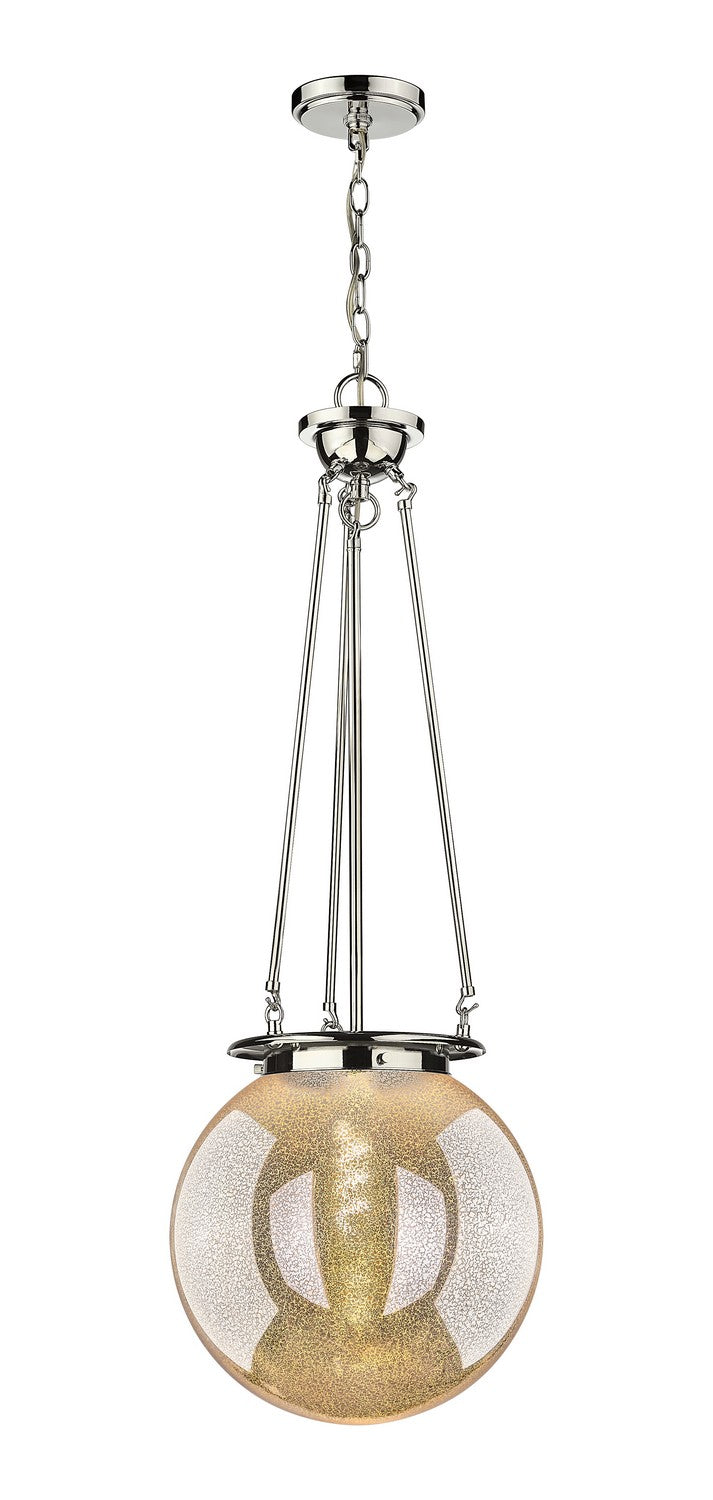 Innovations 221-1P-PN-G208-14 One Light Pendant, Polished Nickel