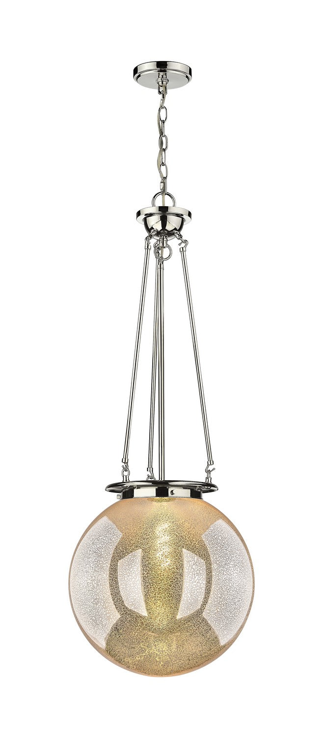 Innovations 221-1P-PN-G208-16 One Light Pendant, Polished Nickel