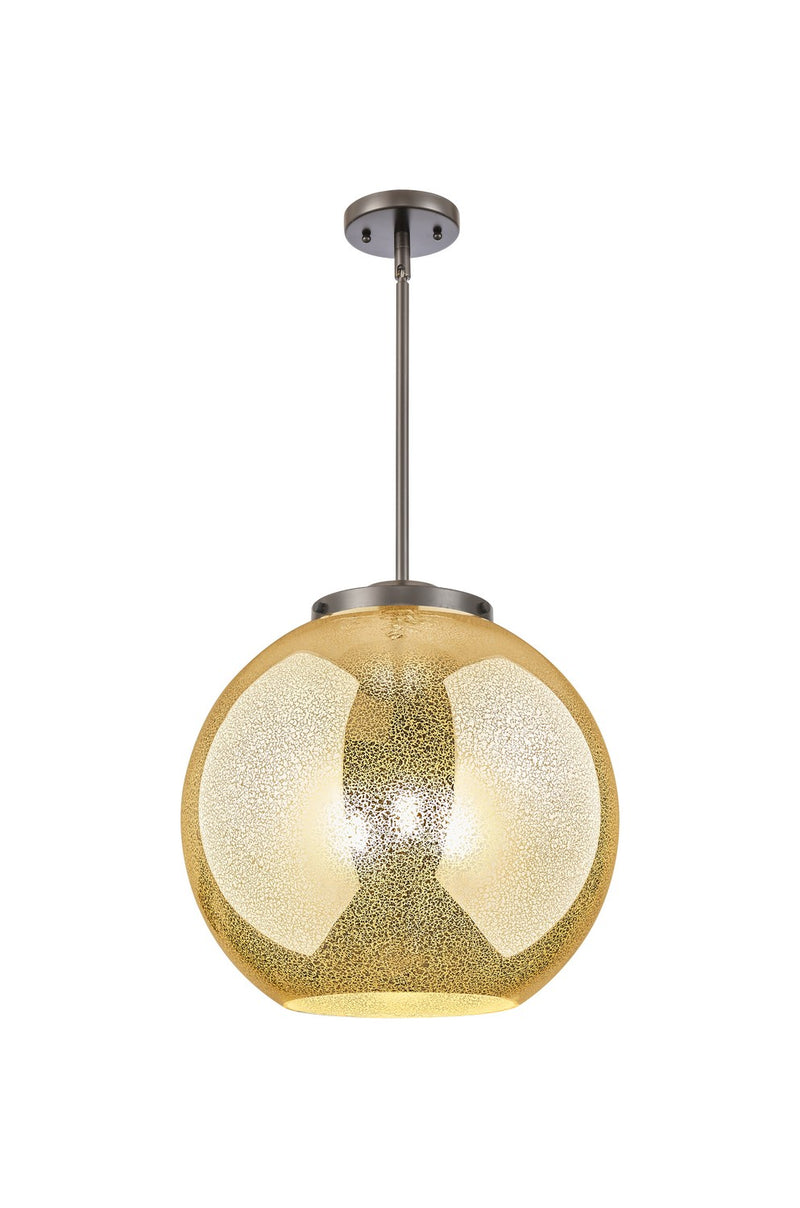 Innovations 221-3S-OB-G128-16 Three Light Pendant, Oil Rubbed Bronze