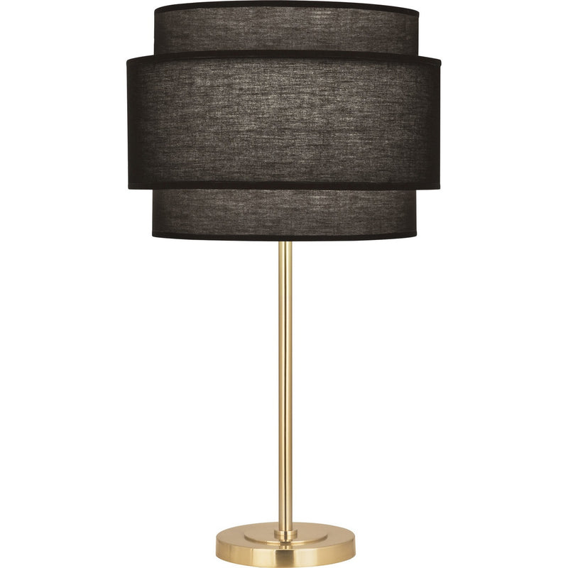 Robert Abbey RB130 One Light Table Lamp, Modern Brass