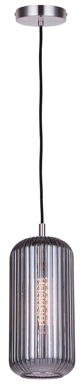 Canarm IPL1250A01BN-SR One Light Pendant, Brushed Nickel
