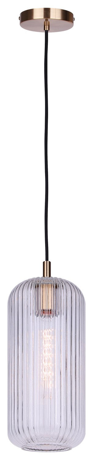 Canarm IPL1250A01GD-CR One Light Pendant, Gold