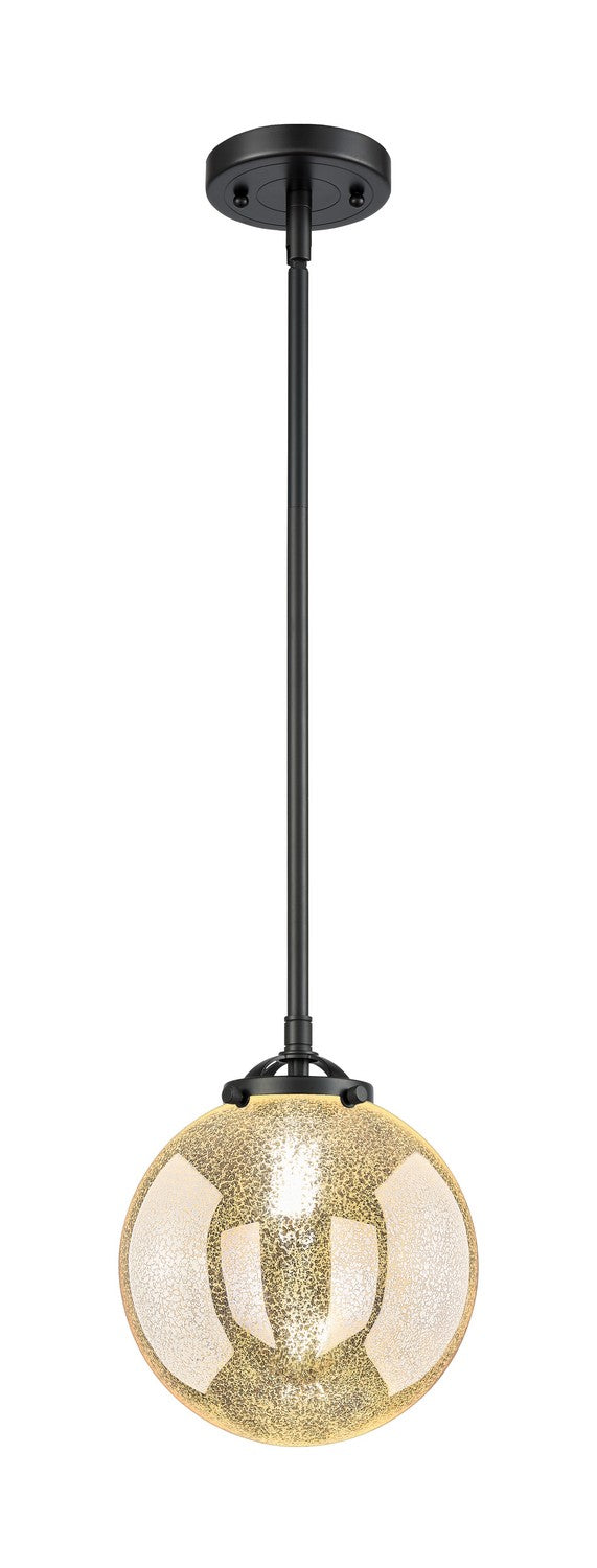 Innovations 284-1S-OB-G208-8 One Light Mini Pendant, Oil Rubbed Bronze