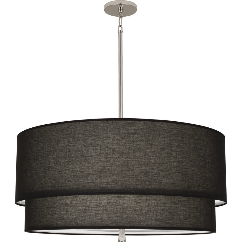 Robert Abbey RB140 Three Light Pendant, Polished Nickel