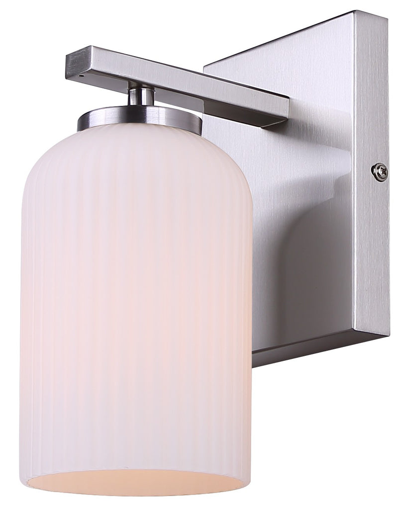 Canarm IVL1241A01BN One Light Wall Sconce, Brushed Nickel