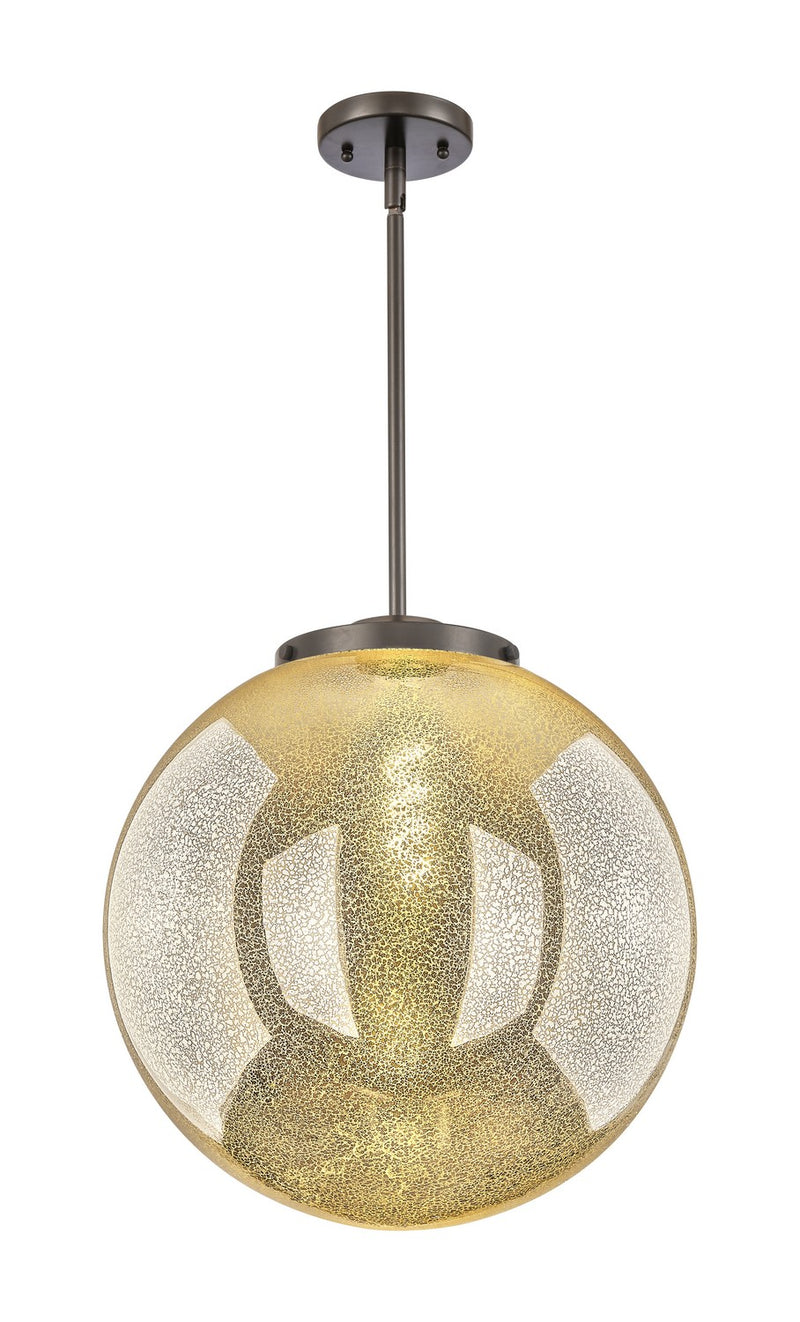 Innovations 221-1S-OB-G208-16 One Light Pendant, Oil Rubbed Bronze