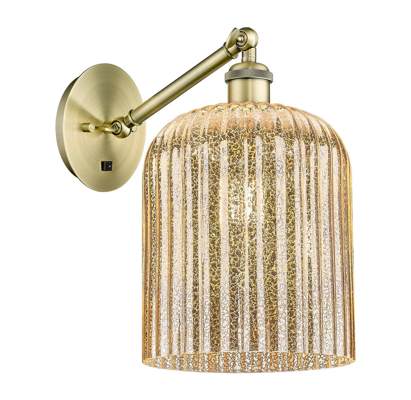 Innovations 317-1W-AB-G559-8ME One Light Wall Sconce, Antique Brass