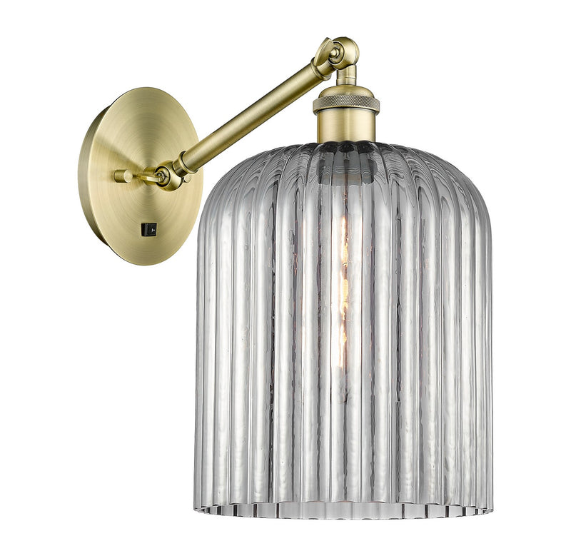 Innovations 317-1W-AB-G559-8SM One Light Wall Sconce, Antique Brass