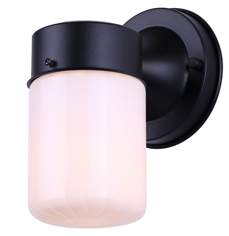 Canarm IOL771BK One Light Outdoor Down Light, Matte Black