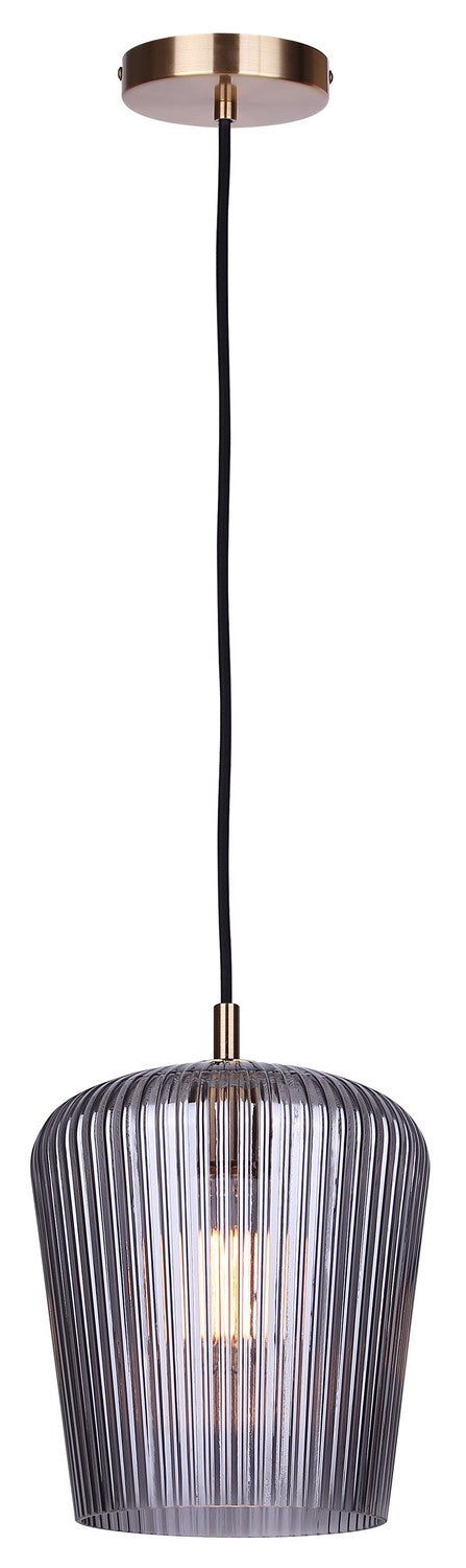 Canarm IPL1249A01GD-SR One Light Pendant, Gold