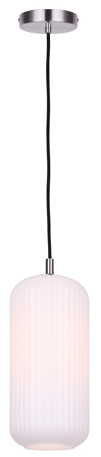 Canarm IPL1250A01BN-OR One Light Pendant, Brushed Nickel