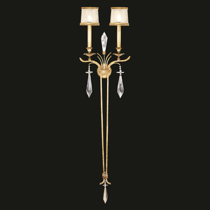 Fine Art 570450ST Two Light Wall Sconce, Gold