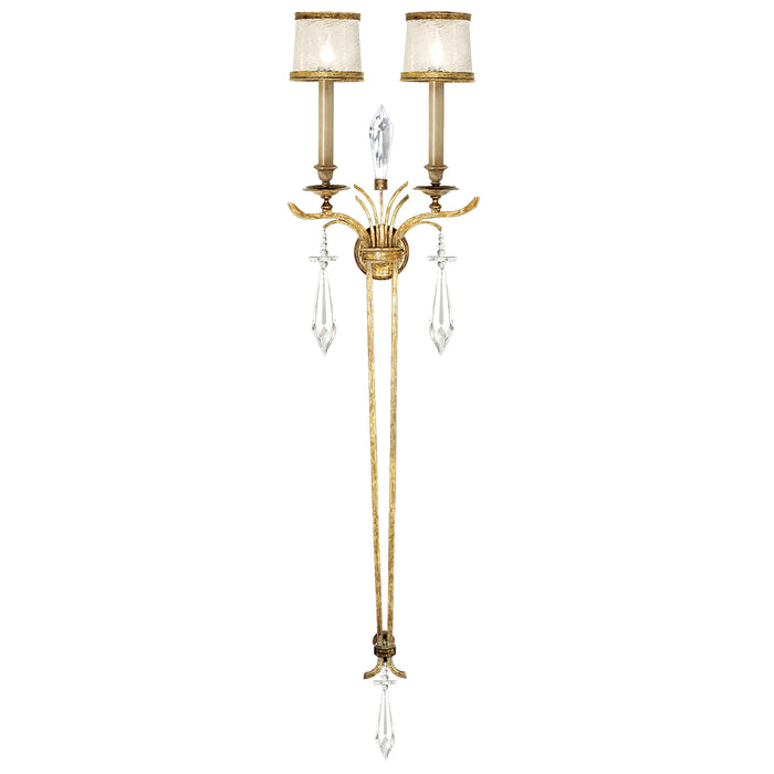 Fine Art 570450ST Two Light Wall Sconce, Gold